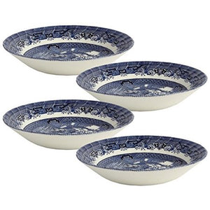 Blue Willow Imperial Dinner Soup Bowl, Made in England - EK CHIC HOME