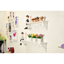 Load image into Gallery viewer, Floating White Wall Mounted Shelves - EK CHIC HOME
