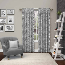 Load image into Gallery viewer, 56&#39;&#39; x 63&#39;&#39; 2 Pack Window Curtains in Charcoal - EK CHIC HOME