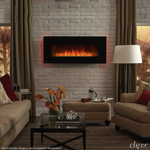 39" Adjustable Electric Fireplace Heater - EK CHIC HOME