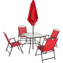 Load image into Gallery viewer, CHIC Albany Lane 6-Piece Folding Dining Set, Multiple Colors - EK CHIC HOME