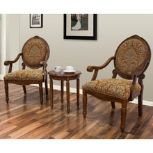 Load image into Gallery viewer, Miranda 3-Piece Traditional Living Room Accent Chair and Table Set - EK CHIC HOME