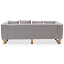 Load image into Gallery viewer, Glam Marni Metal Base 87&quot; Sofa, Multiple Colors - EK CHIC HOME