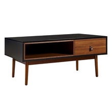 Load image into Gallery viewer, Reno Coffee Table - Black/Walnut - EK CHIC HOME