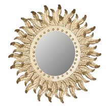 Load image into Gallery viewer, Sun Burst Wall Mirror - 20.5W x 21.7H in. - EK CHIC HOME