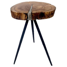 Load image into Gallery viewer, 22&quot; Farrin Tree Side Table in Natural Finish - EK CHIC HOME