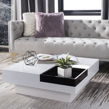 Load image into Gallery viewer, Wesley Mid-Century Glam Coffee Table with Removable Tray - EK CHIC HOME