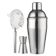 Load image into Gallery viewer, Cocktail Shaker Bar Set/Martini Kit - 10-Pack Stainless Steel - EK CHIC HOME
