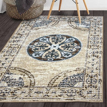 Load image into Gallery viewer, Superior Designer Shiloh Non-Skid Printed Area Rug - EK CHIC HOME