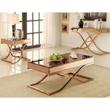 Load image into Gallery viewer, Brass Luxury Copper Metal Coffee Table - EK CHIC HOME