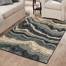 Load image into Gallery viewer, Midnight Marble Area Rug or Runner - EK CHIC HOME