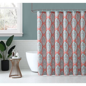 Peach & Oak Shower Curtain - 72x72 - EK CHIC HOME