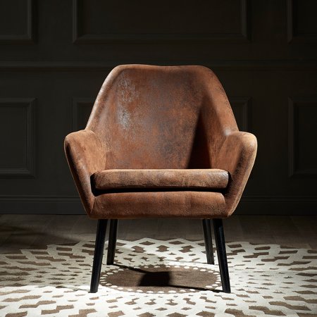 Divano Armchair- Aged Fabric - EK CHIC HOME