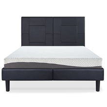 Load image into Gallery viewer, Faux Leather Platform Bed Frame - EK CHIC HOME