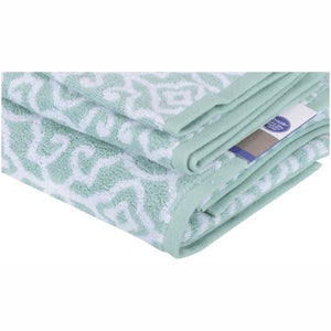 Thick and Plush Cotton Jacquard Bath Towel Collection - EK CHIC HOME