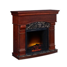 Load image into Gallery viewer, Bold Flame 47 inch Electric Fireplace Heater in Walnut - EK CHIC HOME