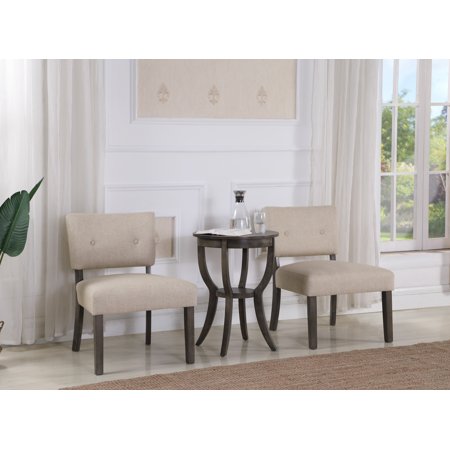 3 piece accent chair online and side table set