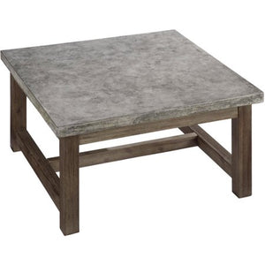 Concrete Chic Square Coffee Table - EK CHIC HOME
