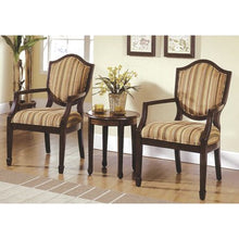 Load image into Gallery viewer, Brandee 3-Piece Traditional Living Room Accent Chair and Table Set - EK CHIC HOME