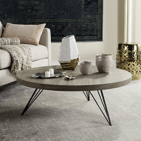 Mansel Retro Mid-Century Round Coffee Table - EK CHIC HOME