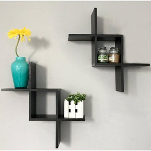 Criss Cross Intersecting Wall Mounted - EK CHIC HOME