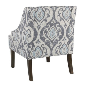 Classic Swoop Accent Chair, Multiple Colors - EK CHIC HOME