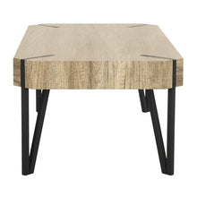 Load image into Gallery viewer, Liann Rustic Mid-Century Wood Top Coffee Table, Brown - EK CHIC HOME