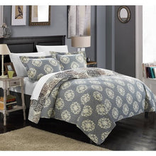 Load image into Gallery viewer, Chic Home 3-Piece Boho Quilt Set - EK CHIC HOME