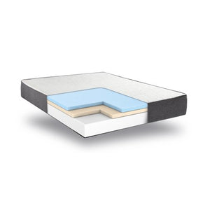 Cool Gel Ventilated Gel Memory Foam 10.5-Inch Mattress, Multiple Sizes - EK CHIC HOME