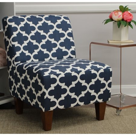 Armless Accent Chair - EK CHIC HOME