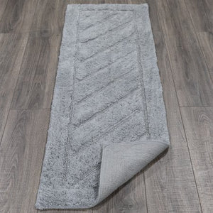 Ottomans Solid Cotton Bath Rugs and Mats - EK CHIC HOME