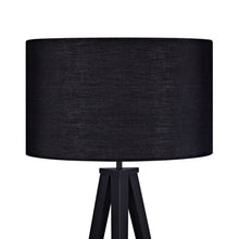 Load image into Gallery viewer, Romanza Tripod Floor Lamp with Black Shade - EK CHIC HOME