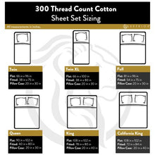 Load image into Gallery viewer, Superior 300-Thread-Count Cotton Sheet Set - EK CHIC HOME