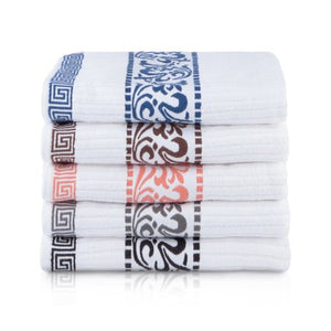 Superior Athens 100% Cotton Beautiful 6-Piece Towel Set - EK CHIC HOME